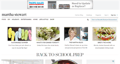 Desktop Screenshot of marthastewart.com